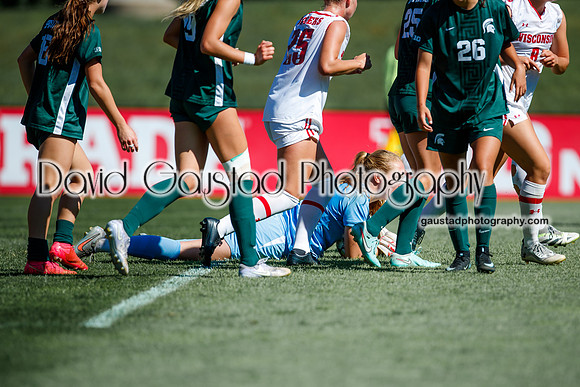 Wisconsin Badgers Women's Soccer vs Michigan State Spartans 9/28/25