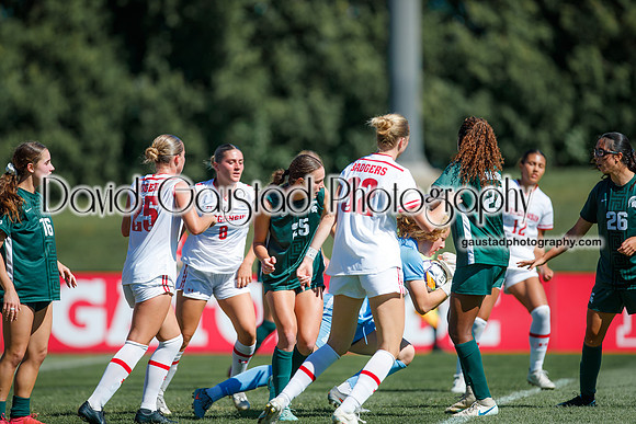 Wisconsin Badgers Women's Soccer vs Michigan State Spartans 9/28/25