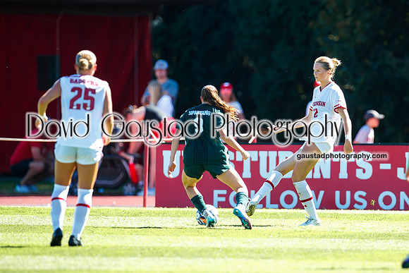 Wisconsin Badgers Women's Soccer vs Michigan State Spartans 9/28/25