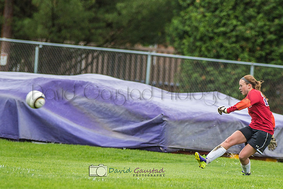 Pictures of girls DeForest JV soccer at DMB Community Bank Stadium DeForest