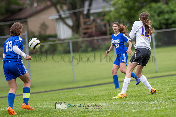 Pictures of girls DeForest JV soccer at DMB Community Bank Stadium DeForest