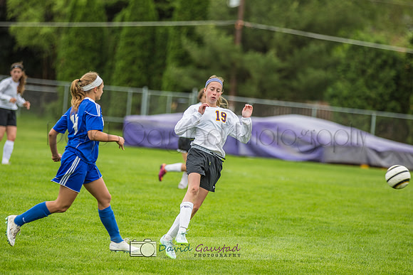 Pictures of girls DeForest JV soccer at DMB Community Bank Stadium DeForest