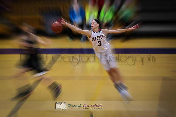 Kayla Goth DeForest basketball