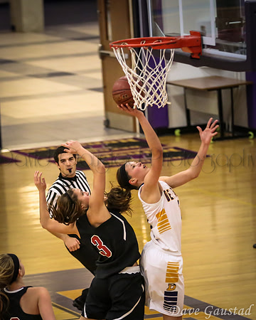 Kayla Goth vs Sarah Warner DeForest Basketball