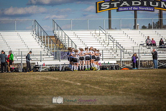 DeForest Girls Soccer pre-game