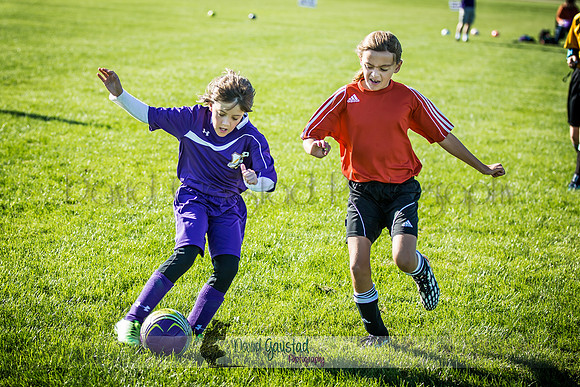 Photos from the DeForest Norski and Sauk Prairie Tornadoes U13 girls soccer game on September 19 2015 at Linde field DeForest