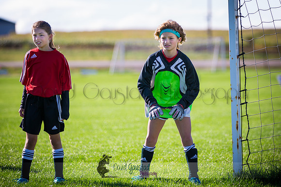 Photos from the DeForest Norski and Sauk Prairie Tornadoes U13 girls soccer game on September 19 2015 at Linde field DeForest