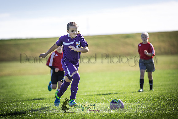 Photos from the DeForest Norski and Sauk Prairie Tornadoes U13 girls soccer game on September 19 2015 at Linde field DeForest
