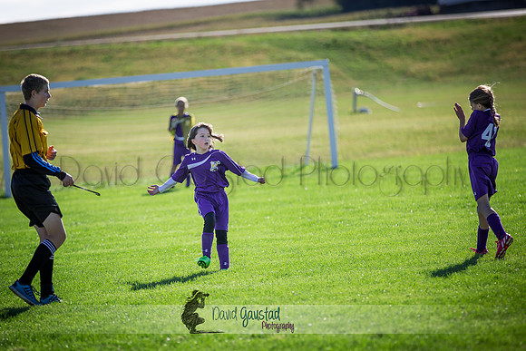 Photos from the DeForest Norski and Sauk Prairie Tornadoes U13 girls soccer game on September 19 2015 at Linde field DeForest