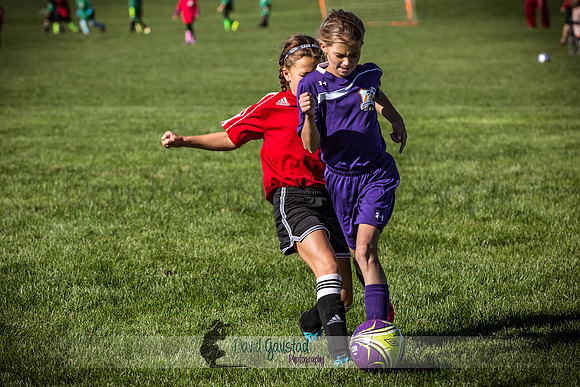Photos from the DeForest Norski and Sauk Prairie Tornadoes U13 girls soccer game on September 19 2015 at Linde field DeForest