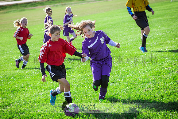 Photos from the DeForest Norski and Sauk Prairie Tornadoes U13 girls soccer game on September 19 2015 at Linde field DeForest
