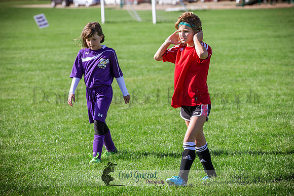 Photos from the DeForest Norski and Sauk Prairie Tornadoes U13 girls soccer game on September 19 2015 at Linde field DeForest