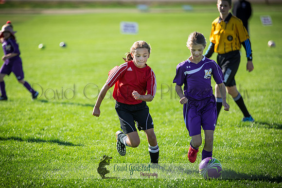 Photos from the DeForest Norski and Sauk Prairie Tornadoes U13 girls soccer game on September 19 2015 at Linde field DeForest