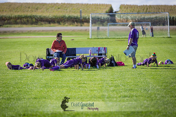 Photos from the DeForest Norski and Sauk Prairie Tornadoes U13 girls soccer game on September 19 2015 at Linde field DeForest