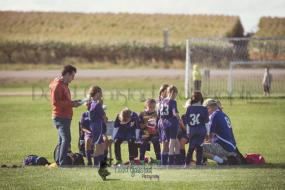 Photos from the DeForest Norski and Sauk Prairie Tornadoes U13 girls soccer game on September 19 2015 at Linde field DeForest