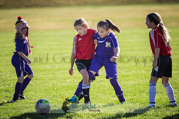 Photos from the DeForest Norski and Sauk Prairie Tornadoes U13 girls soccer game on September 19 2015 at Linde field DeForest