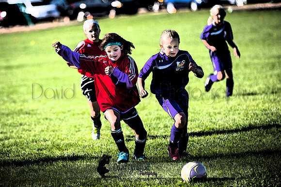 Photos from the DeForest Norski and Sauk Prairie Tornadoes U13 girls soccer game on September 19 2015 at Linde field DeForest