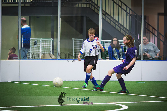 DeForest Norskies and Monona Grove indoor soccer