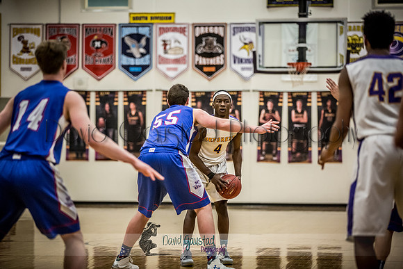 DeForest Boys Basketball vs Janesville Craig February 2016