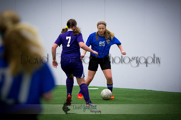 DeForest Norskies and Monona Grove indoor soccer