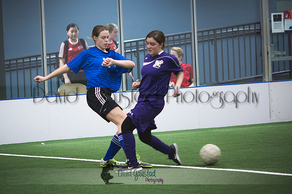DeForest Norskies and Monona Grove indoor soccer