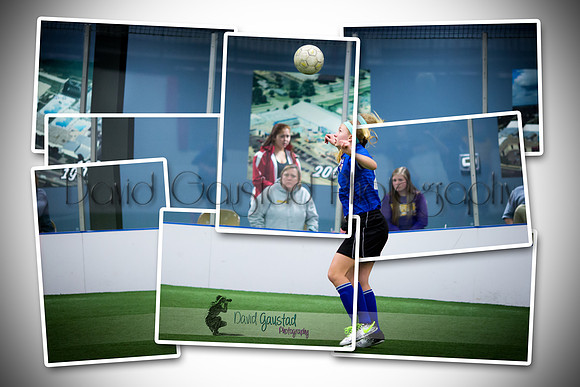 DeForest Norskies and Monona Grove indoor soccer
