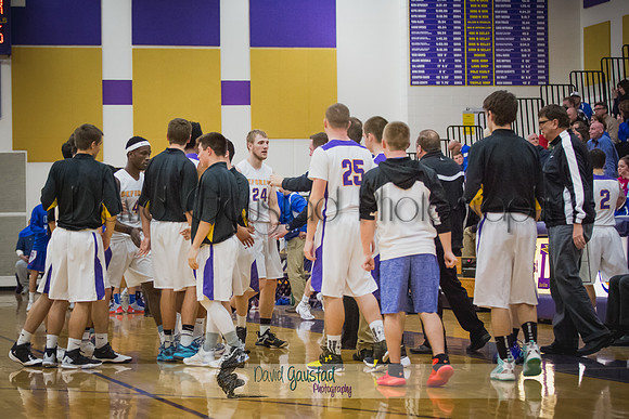 DeForest Boys Basketball vs Janesville Craig February 2016