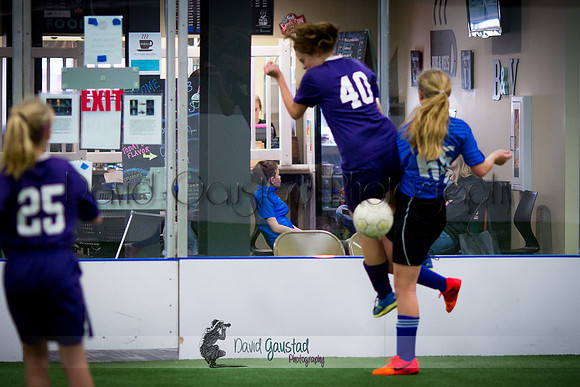DeForest Norskies and Monona Grove indoor soccer