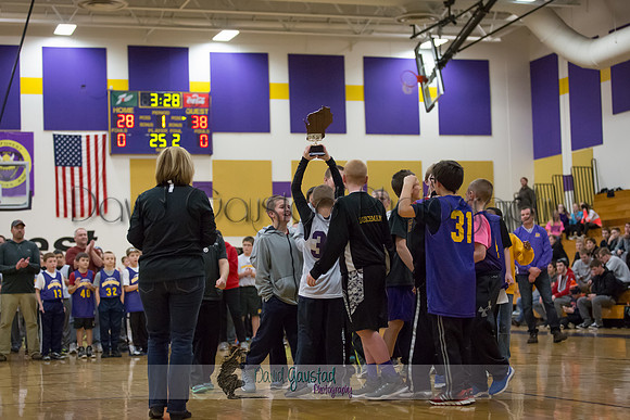 DeForest Boys Basketball vs Janesville Craig February 2016