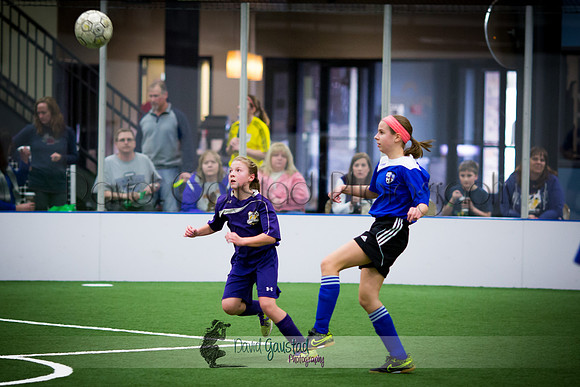 DeForest Norskies and Monona Grove indoor soccer