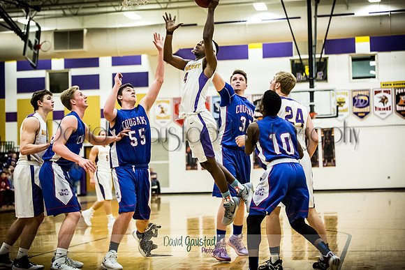 DeForest Boys Basketball vs Janesville Craig February 2016