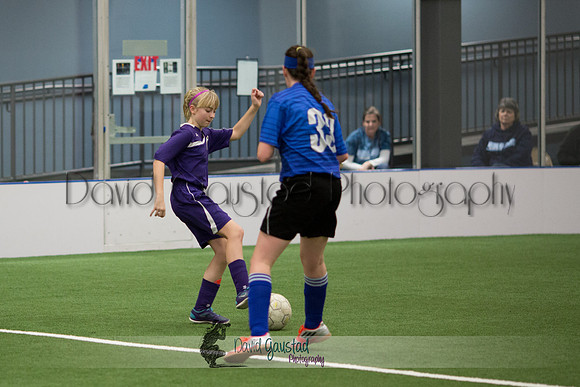 DeForest Norskies and Monona Grove indoor soccer