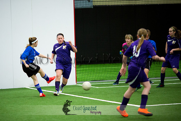 DeForest Norskies and Monona Grove indoor soccer