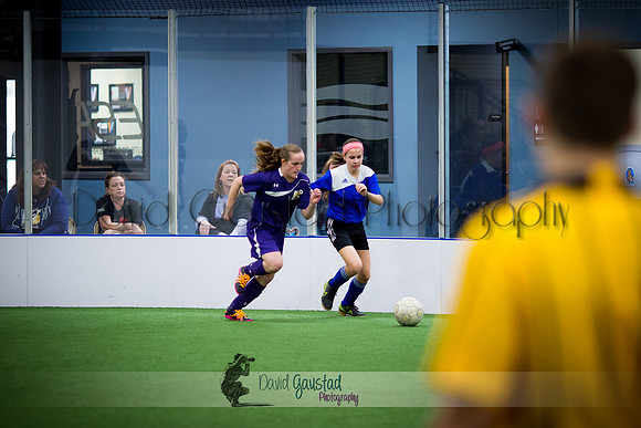 DeForest Norskies and Monona Grove indoor soccer