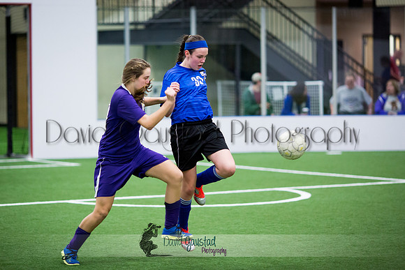 DeForest Norskies and Monona Grove indoor soccer