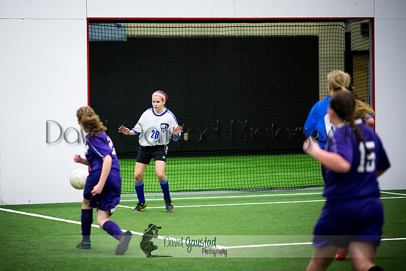 DeForest Norskies and Monona Grove indoor soccer