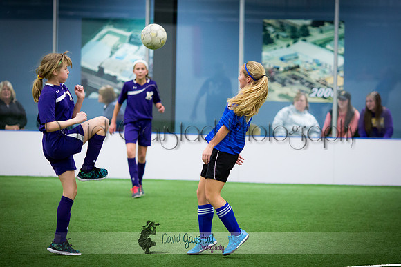 DeForest Norskies and Monona Grove indoor soccer