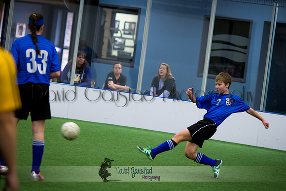DeForest Norskies and Monona Grove indoor soccer