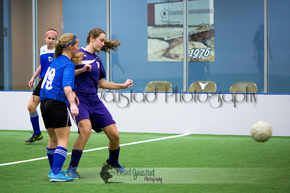 DeForest Norskies and Monona Grove indoor soccer
