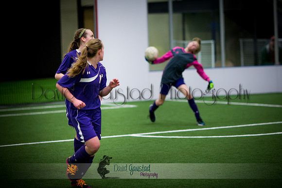 DeForest Norskies and Monona Grove indoor soccer