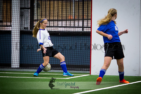 DeForest Norskies and Monona Grove indoor soccer