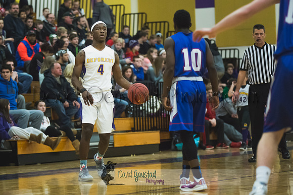 DeForest Boys Basketball vs Janesville Craig February 2016