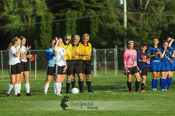 DeForest varsity girls soccer vs Lodi 5/24/2016
