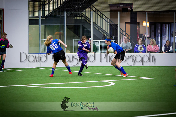 DeForest Norskies and Monona Grove indoor soccer