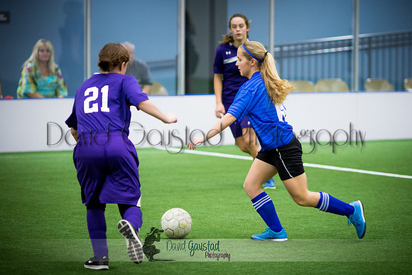 DeForest Norskies and Monona Grove indoor soccer