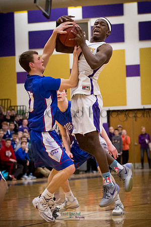 Corian Davis DeForest Boys Basketball vs Janesville Craig February 2016
