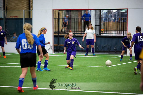 DeForest Norskies and Monona Grove indoor soccer
