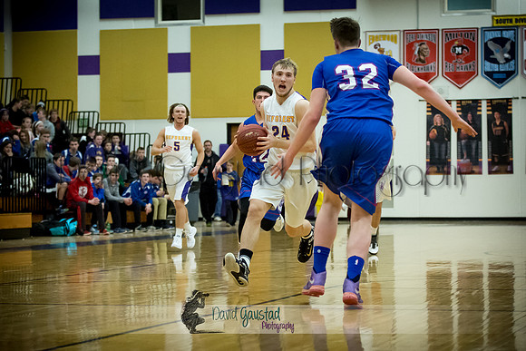 DeForest Boys Basketball vs Janesville Craig February 2016