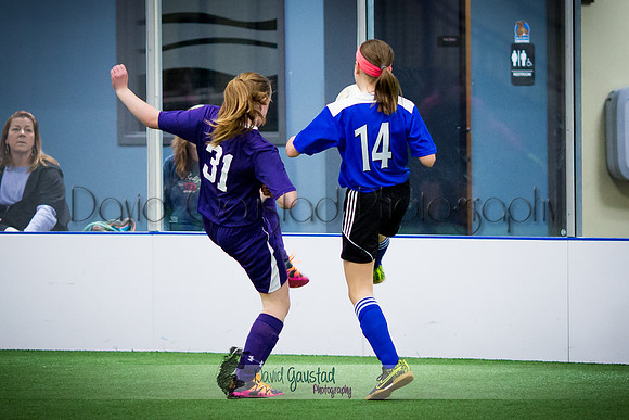 DeForest Norskies and Monona Grove indoor soccer
