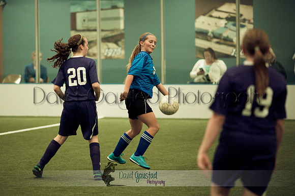 DeForest Norskies and Monona Grove indoor soccer
